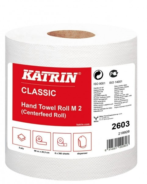 Katrin Classic M 2 rétegű papírtörlő